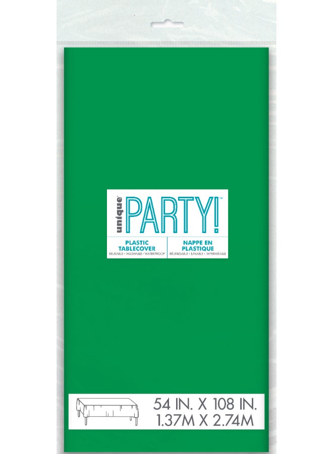 Unique Emerald Green Table Cover - Image 4